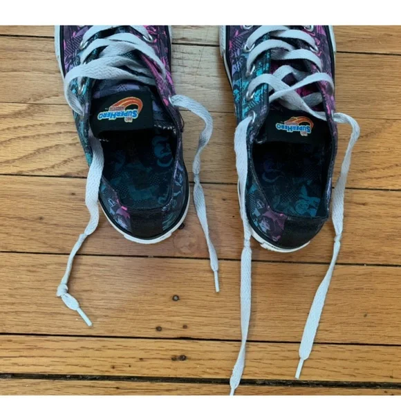 Superhero girls converse size 1 - Picture 6 of 7